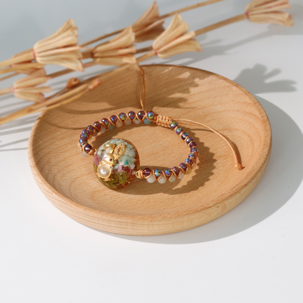 « Bracelet d'Orgone de Manifestation d'Abondance »