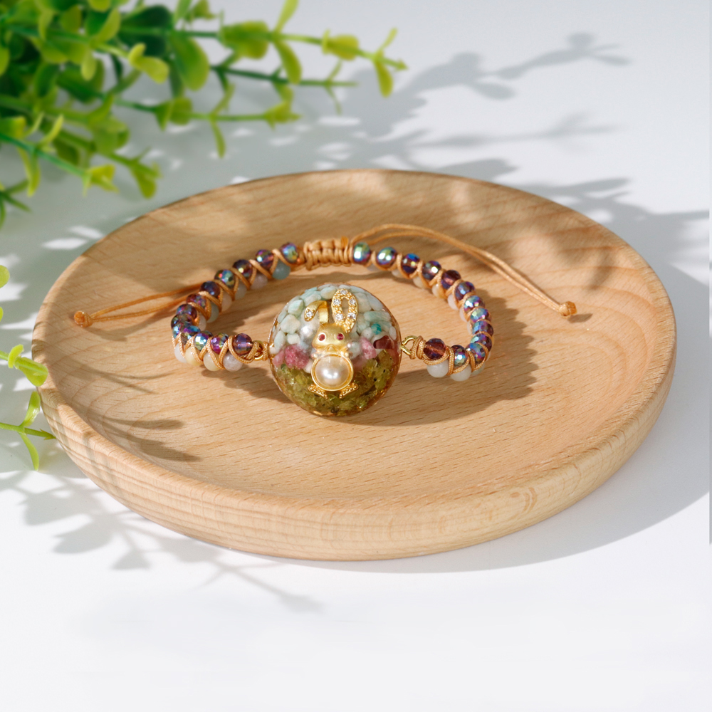 « Bracelet d'Orgone de Manifestation d'Abondance »
