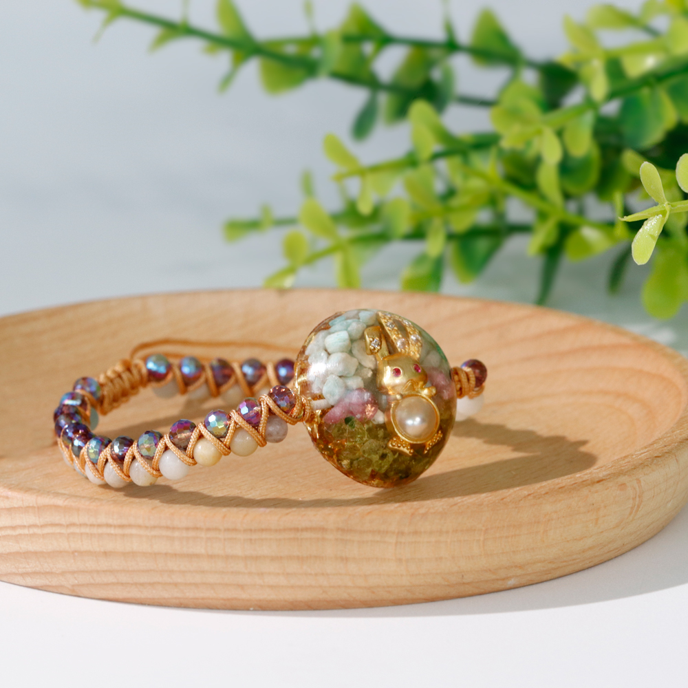 « Bracelet d'Orgone de Manifestation d'Abondance »