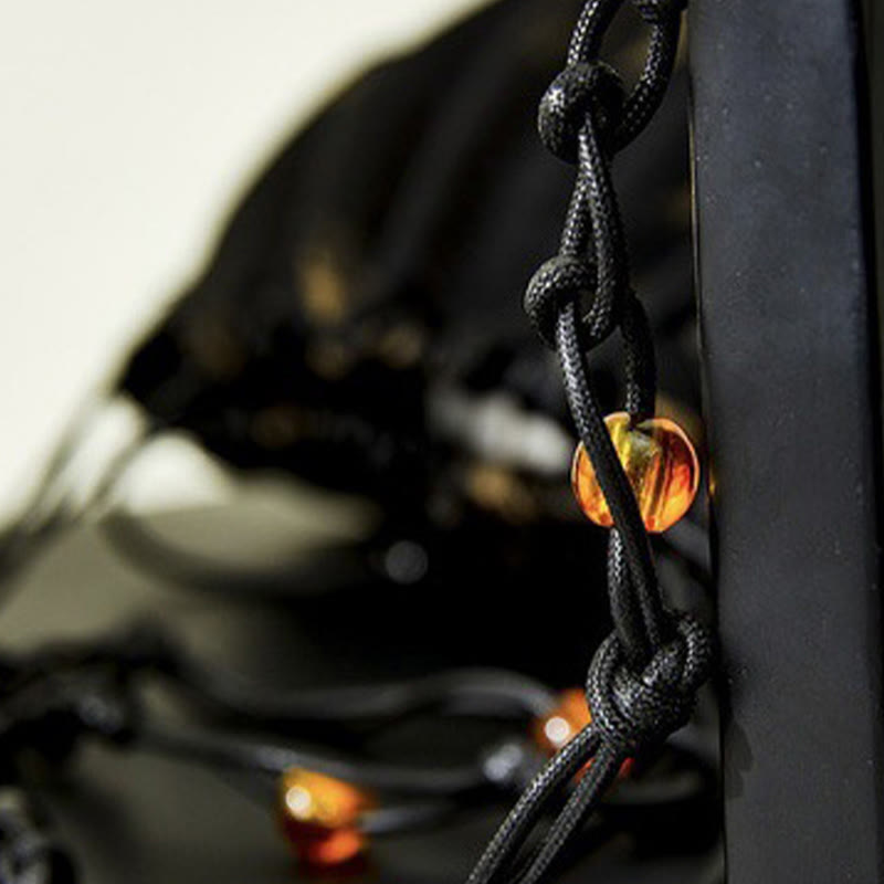 Sac de yoga en acétate à motif feuilles de bambou | Léger et écologique