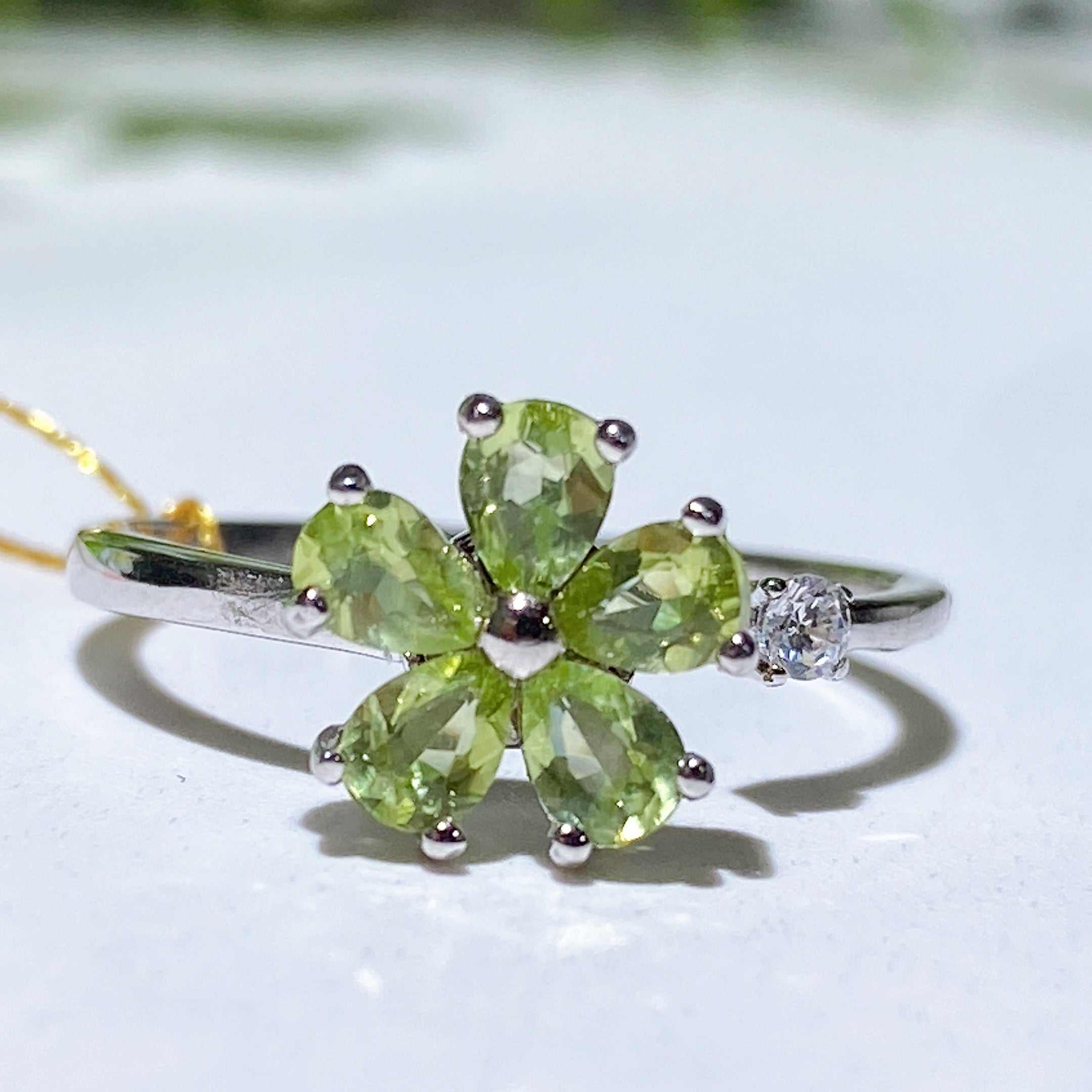 Bague de guérison ajustable en cristal d'améthyste pour femme