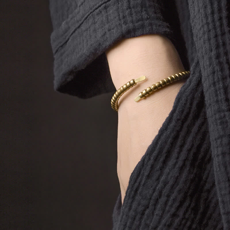 Bracelet d'équilibre réglable en cuivre | Bijoux spirituels vintage