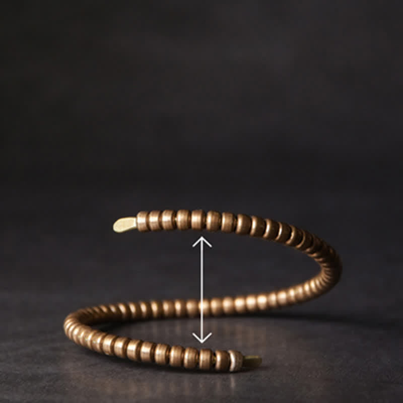 Bracelet d'équilibre réglable en cuivre | Bijoux spirituels vintage