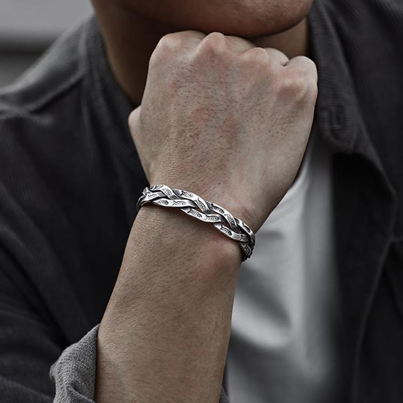 Bracelet réglable en cuivre avec poisson koï, porte-bonheur et prospérité