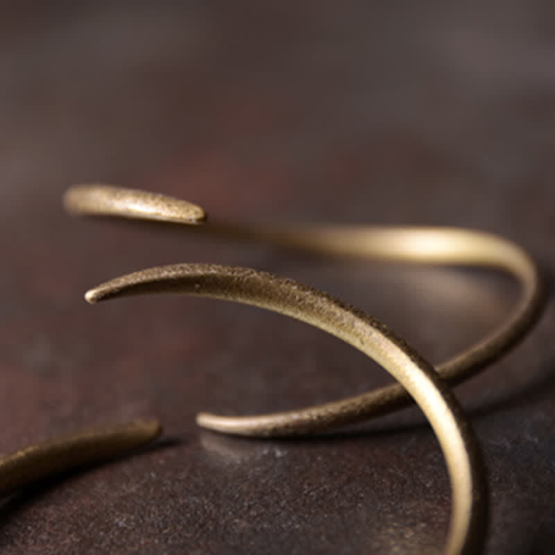 Bracelet porte-bonheur réglable en cuivre pour l'équilibre spirituel
