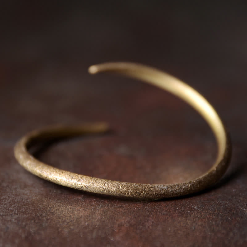 Bracelet porte-bonheur réglable en cuivre pour l'équilibre spirituel