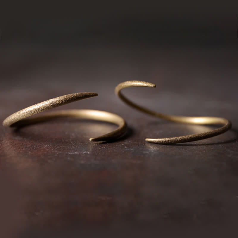 Bracelet porte-bonheur réglable en cuivre pour l'équilibre spirituel