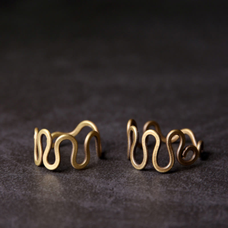 Bague ajustable en cuivre pour la chance et la richesse | Bagues spirituelles