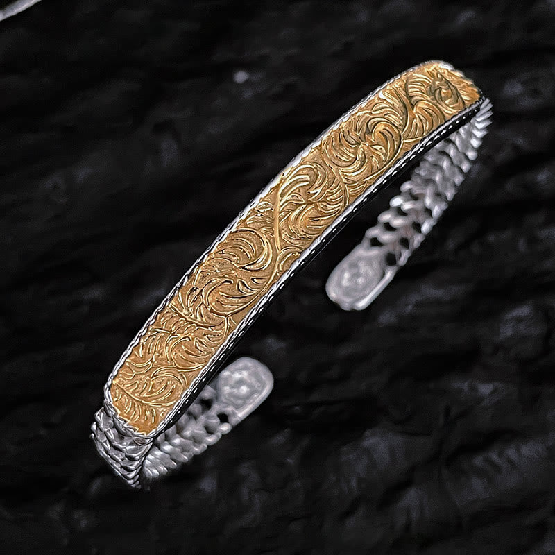 Ensemble de bracelets porte-bonheur réglables en cuivre de la dynastie Tang