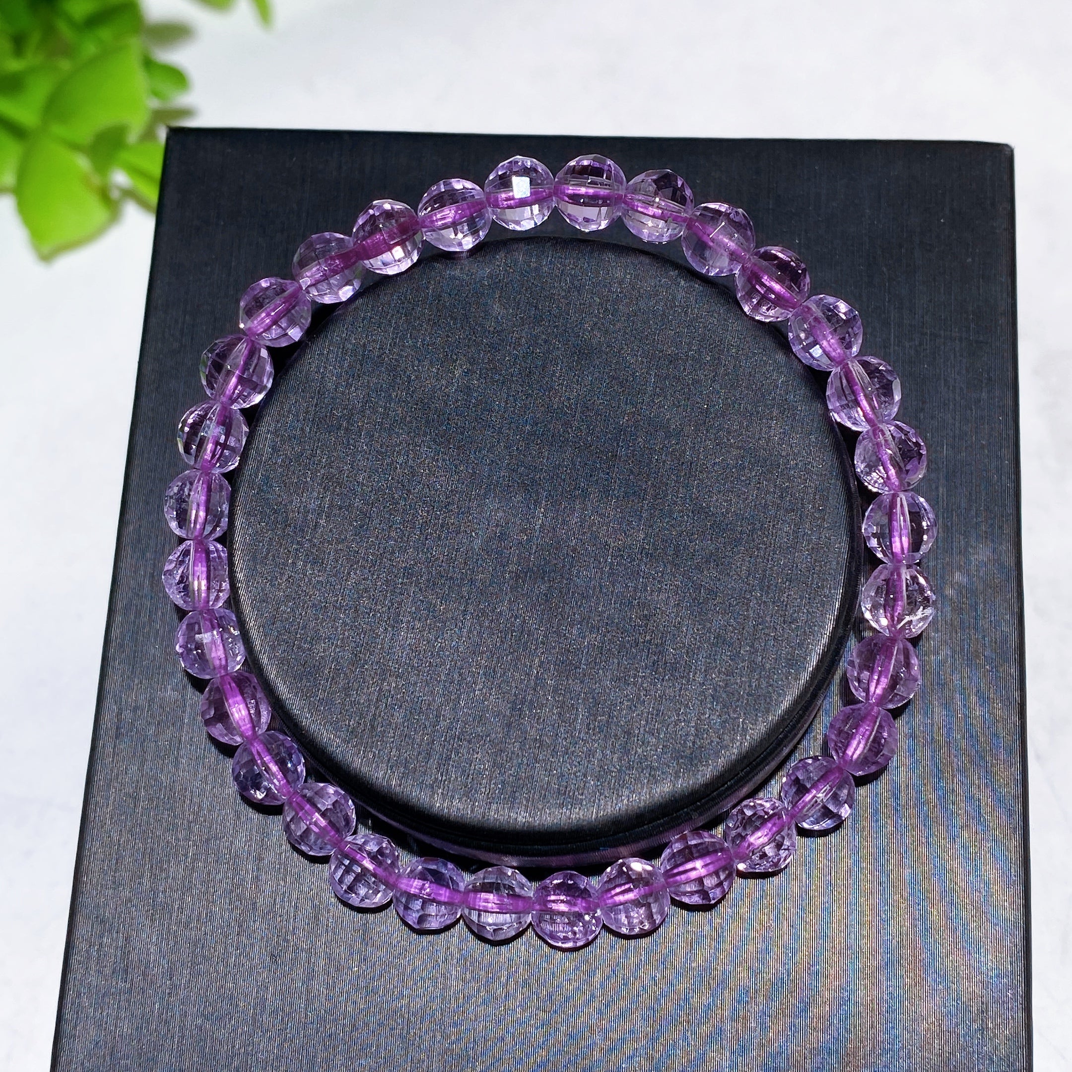 Bracelet de guérison réglable en cristal avec pierres précieuses naturelles