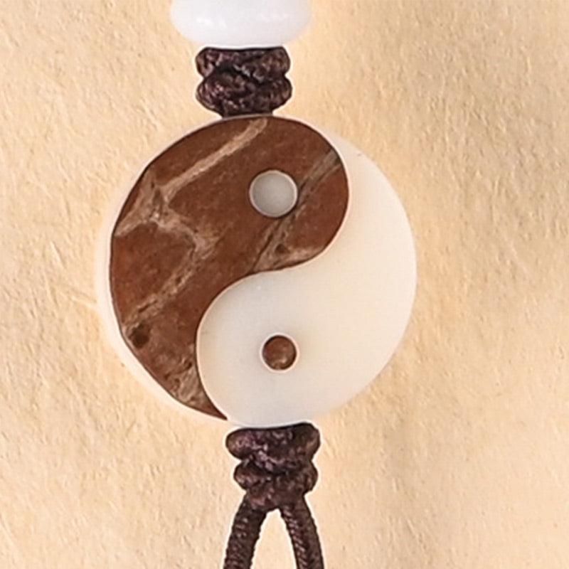 8mm Ebony Wood Protection Necklace Mala