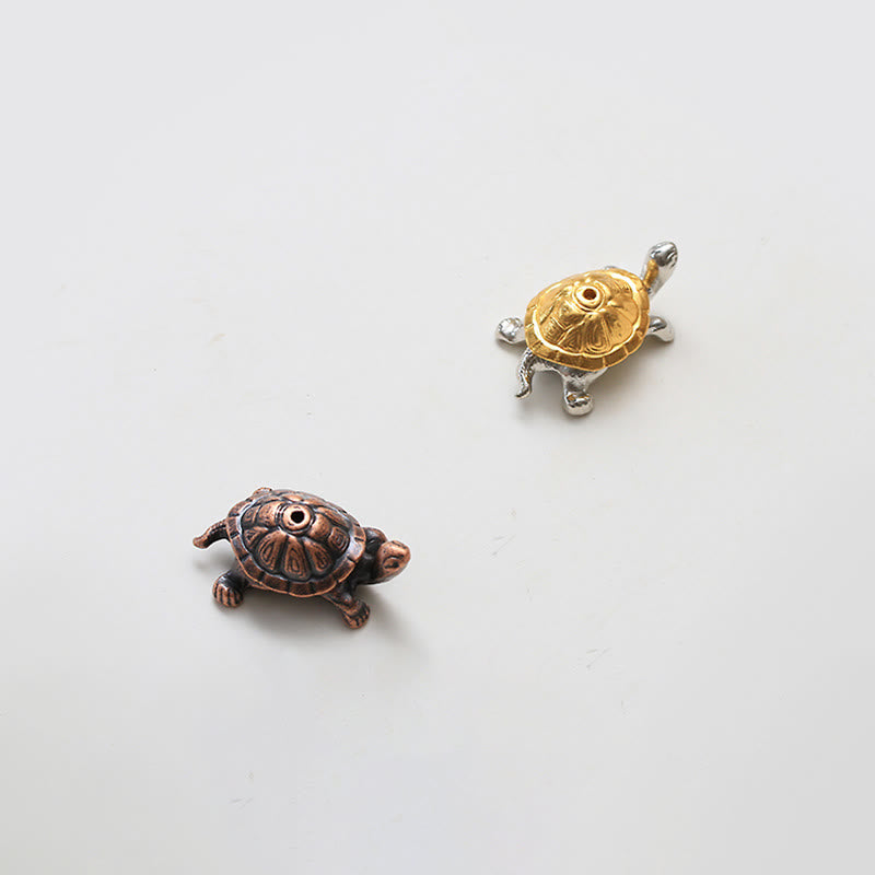 Brûleur d'encens en alliage tortue et escargot pour la méditation