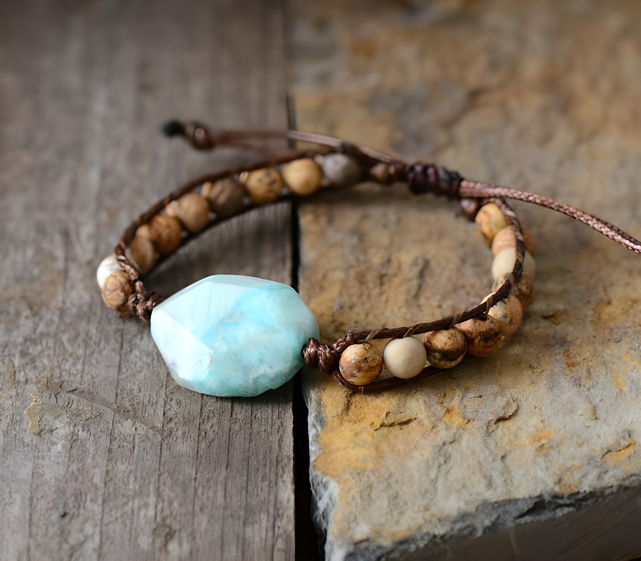 Bracelet Harmonie Chakra Amazonite