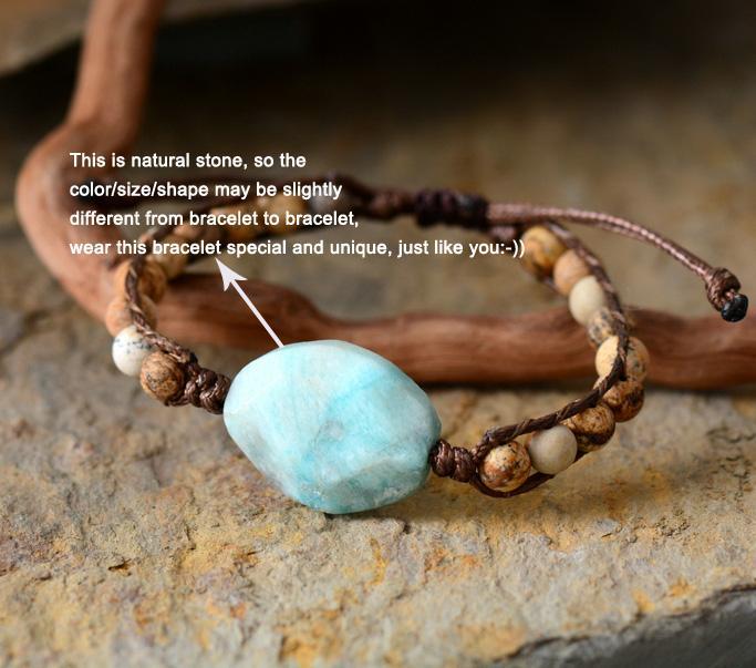 Bracelet Harmonie Chakra Amazonite