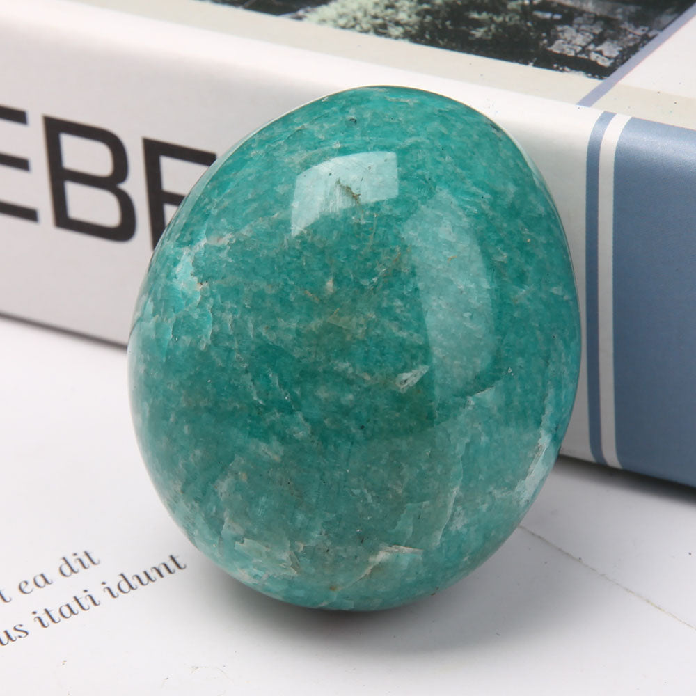 Amazonite Palm Stone 0.5kg Healing Crystal