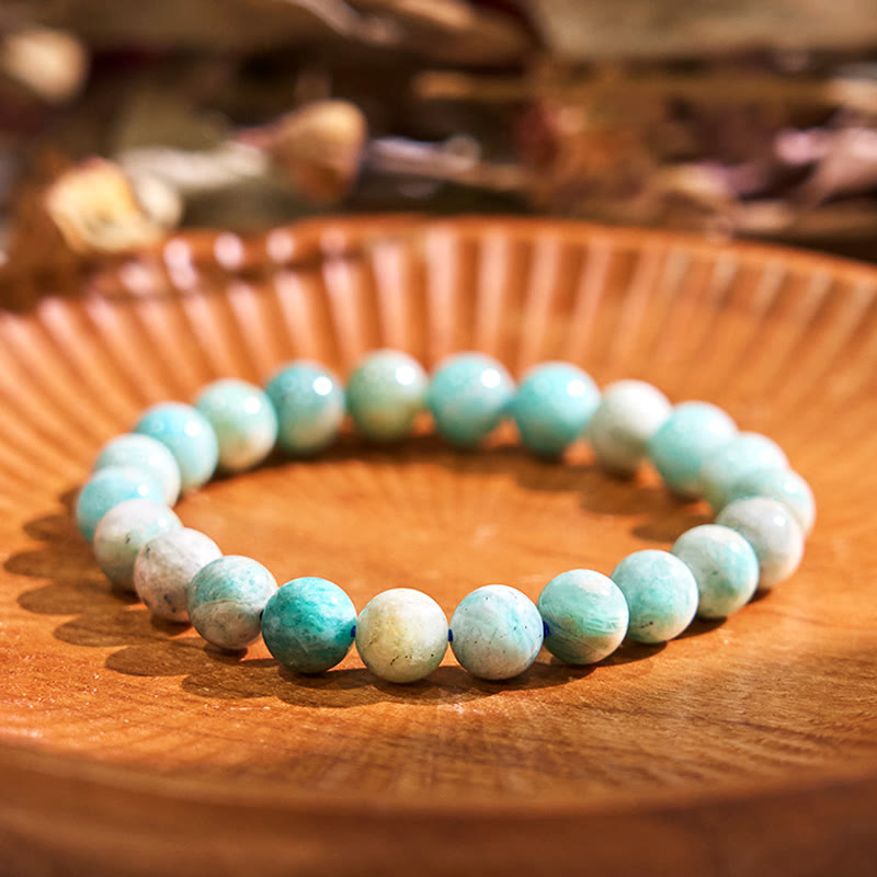 Bracelet d'équilibre spirituel en amazonite