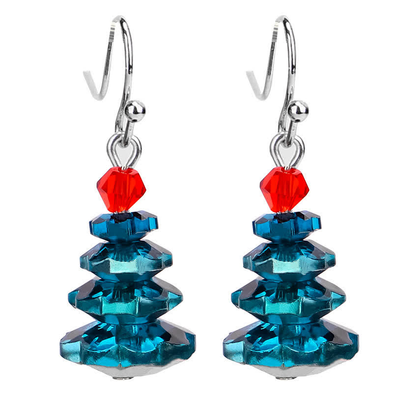 Boucles d'oreilles pendantes en améthyste | Cristaux variés, 3 cm