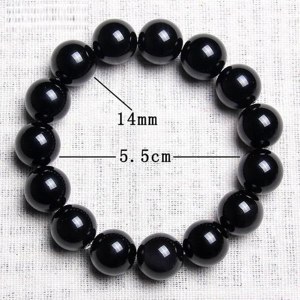 Bracelet de perles énergétiques de guérison en forme de larme d'Apache