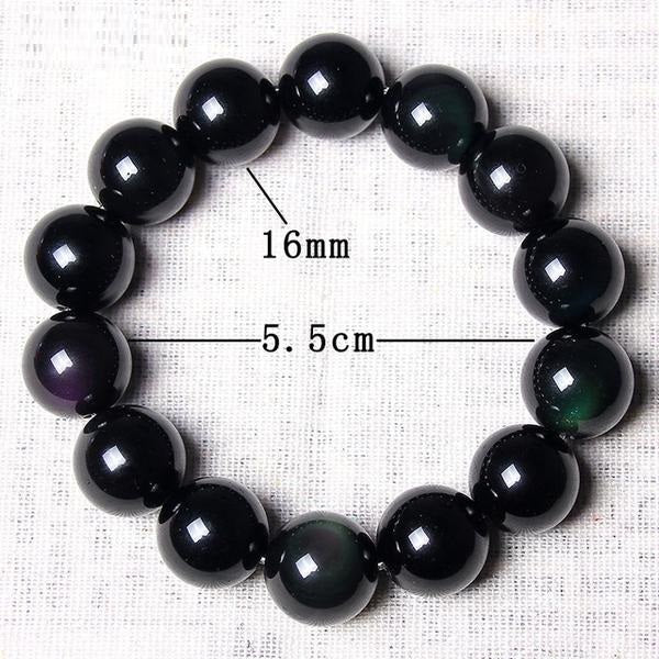 Bracelet de perles énergétiques de guérison en forme de larme d'Apache
