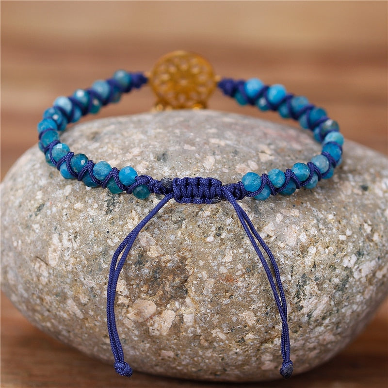 Bracelet Chakra Apatite pour la croissance spirituelle