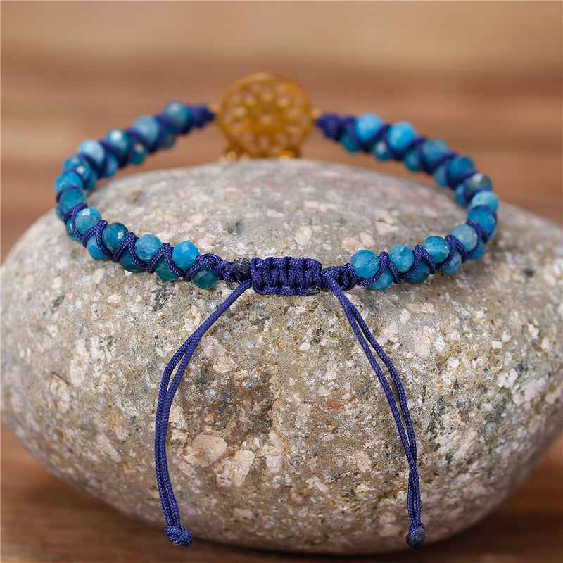 Bracelet Chakra Apatite pour la croissance spirituelle