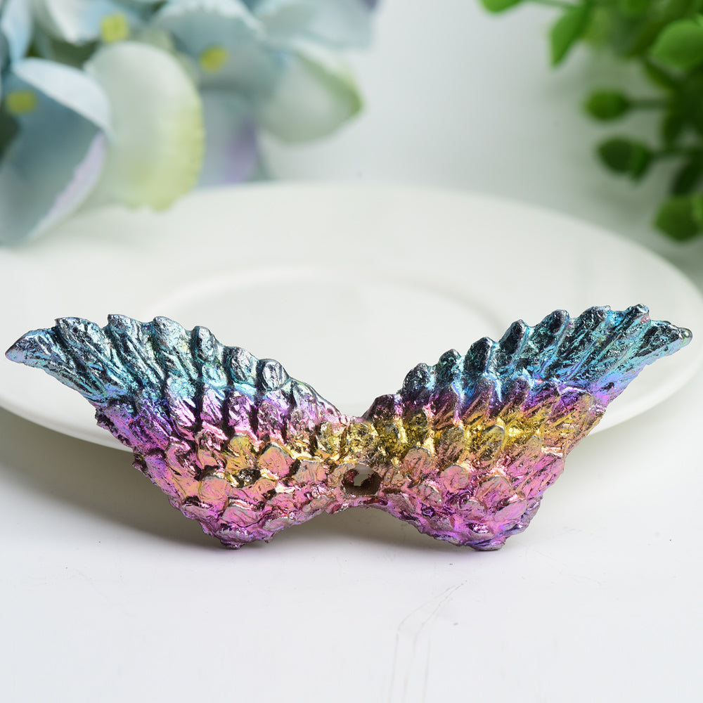 Aura Bismuth Crystal Figurines 1-3.8 Inch Carvings