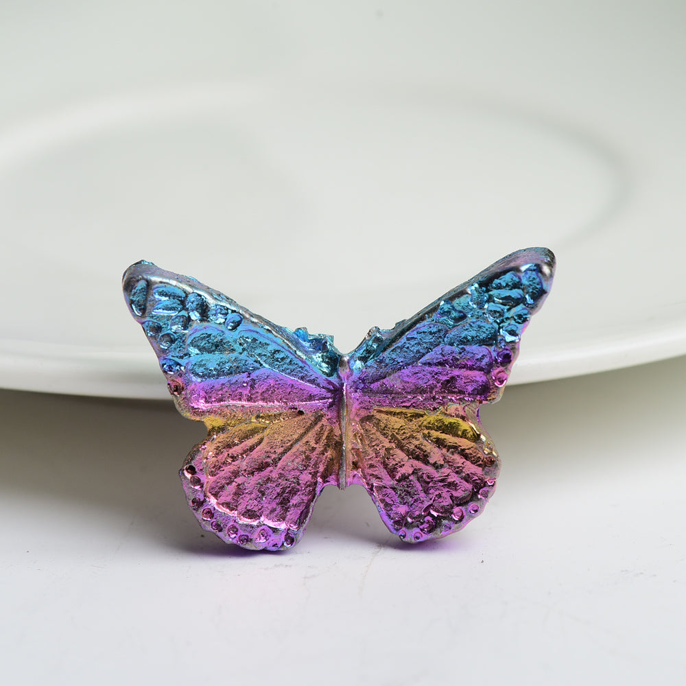 Aura Bismuth Crystal Figurines 1-3.8 Inch Carvings