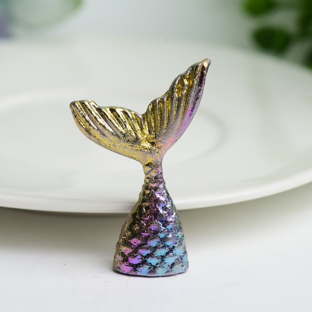 Aura Bismuth Crystal Figurines 1-3.8 Inch Carvings