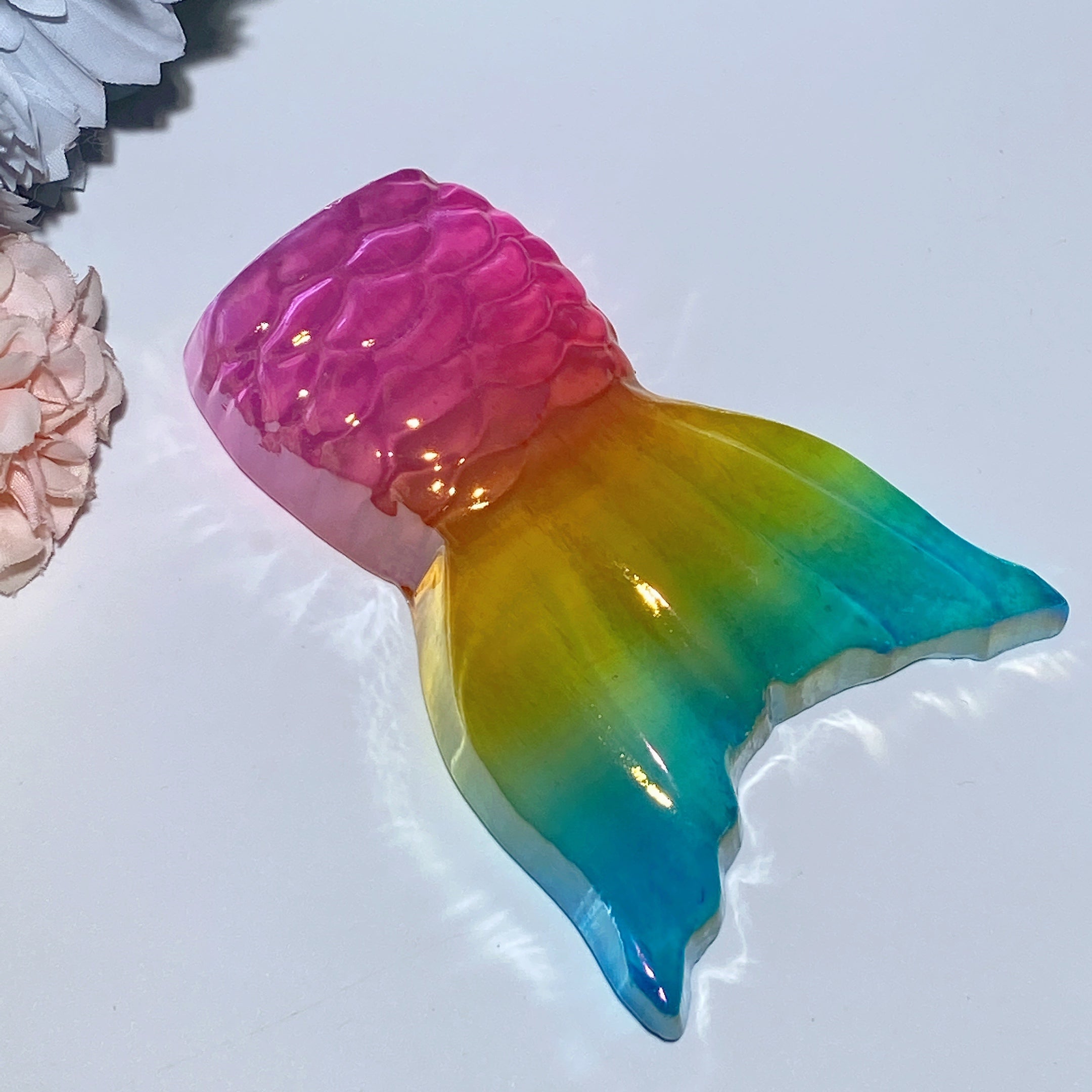 Aura Selenite Crystal Figurines 1.7-3.8 Inch Healing Carvings