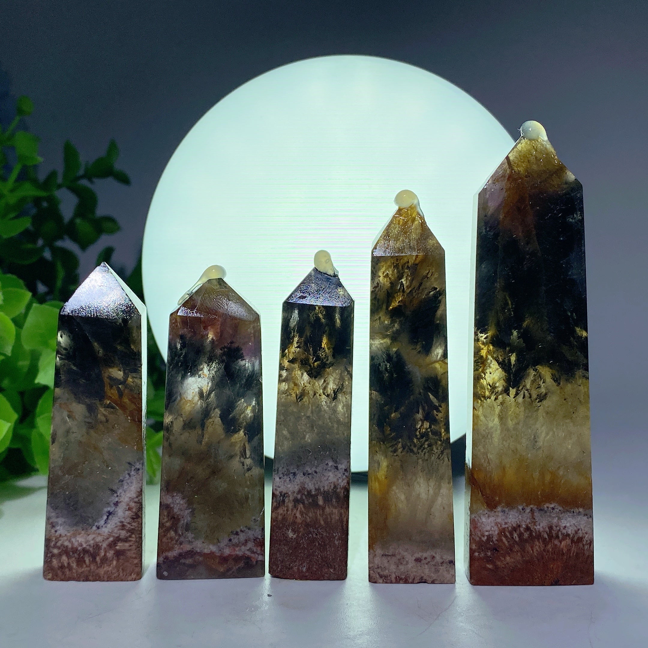 Auralite 23 Crystal Point 1.5-4.5 Inch Healing Wand
