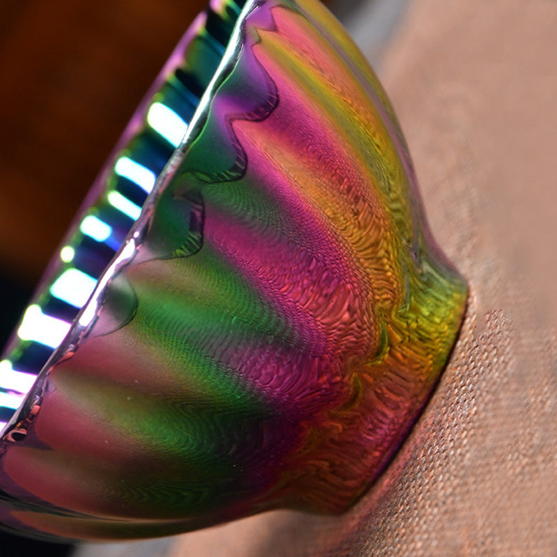 Tasse à thé Jian Zhan authentique Lotus Peacock 120 ml