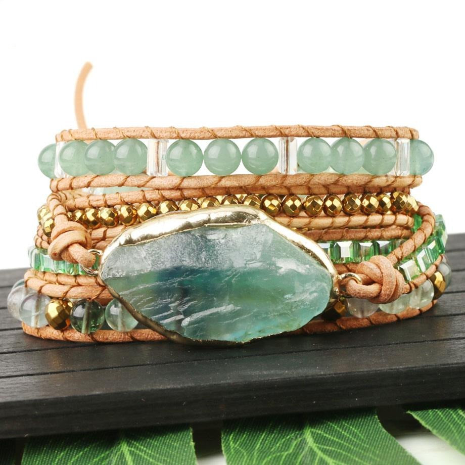 Bracelet Arbre de Vie Abondant en Aventurine