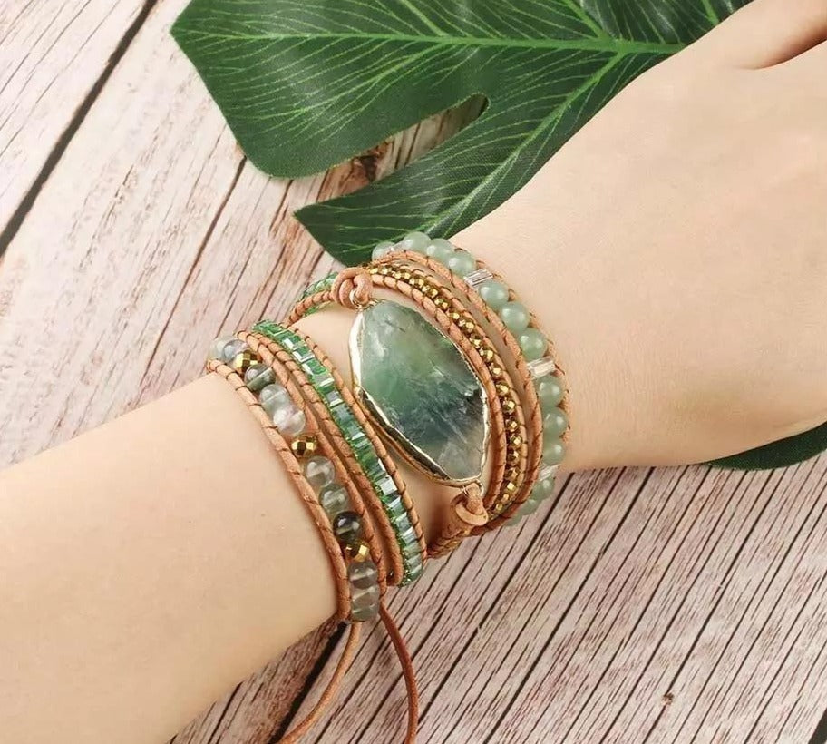Bracelet Arbre de Vie Abondant en Aventurine