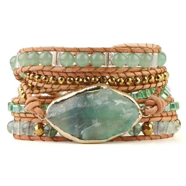 Bracelet Arbre de Vie Abondant en Aventurine