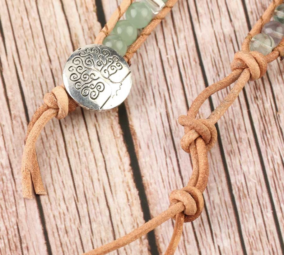 Bracelet Arbre de Vie Abondant en Aventurine