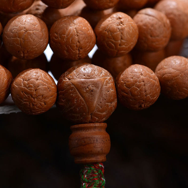 108 Beads Bodhi Seed Mala Bracelet Unisex Meditation
