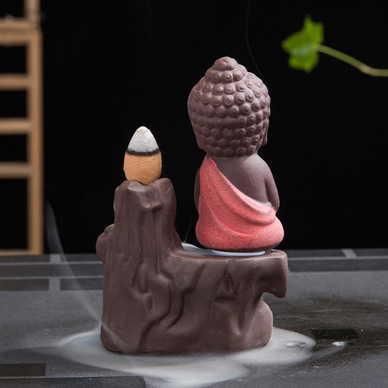 Ceramic Backflow Incense Burner Fountain - Decorative Smoke