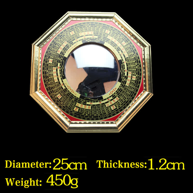 Feng Shui Bagua Map Mirror for Balance & Harmony | Wall Art