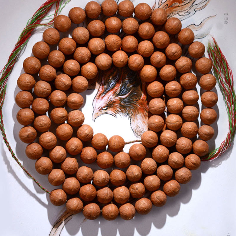 108 Beads Bodhi Seed Mala Bracelet Unisex Meditation