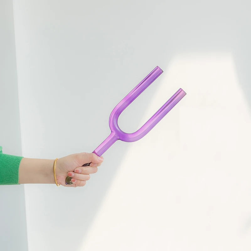 Diapason en cristal de note B4 - Chakra de la couronne