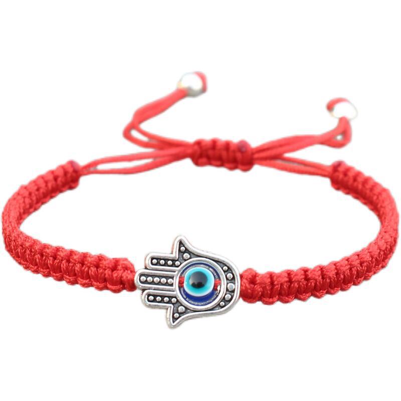 Handmade Hamsa Symbol Protection Bracelet | Luck & Faith