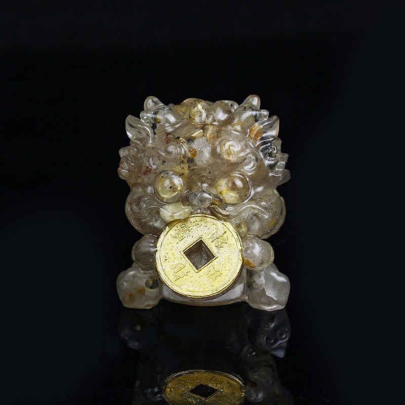 Pixiu Feng Shui Crystal Decor | Wealth & Protection Charm