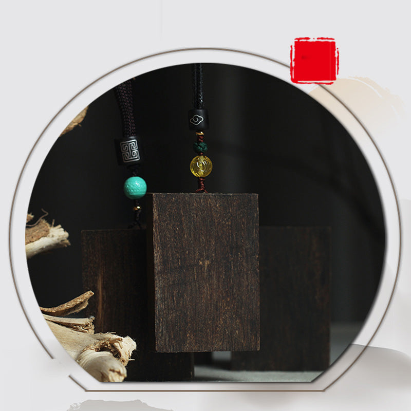 9.5 Points Kalimantan Agarwood Balance Necklace Amulet