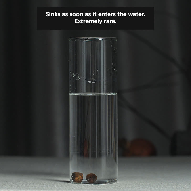 Bracelet de méditation en bois d'agar Bai Qinan pour la force 17 cm