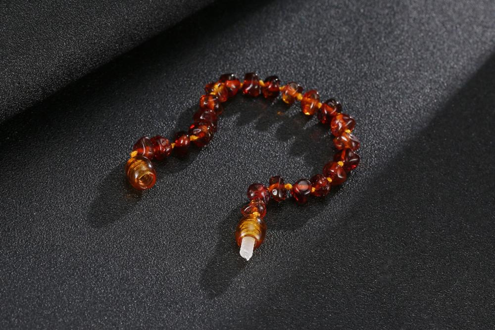 Bracelet de positivité en ambre de la Baltique