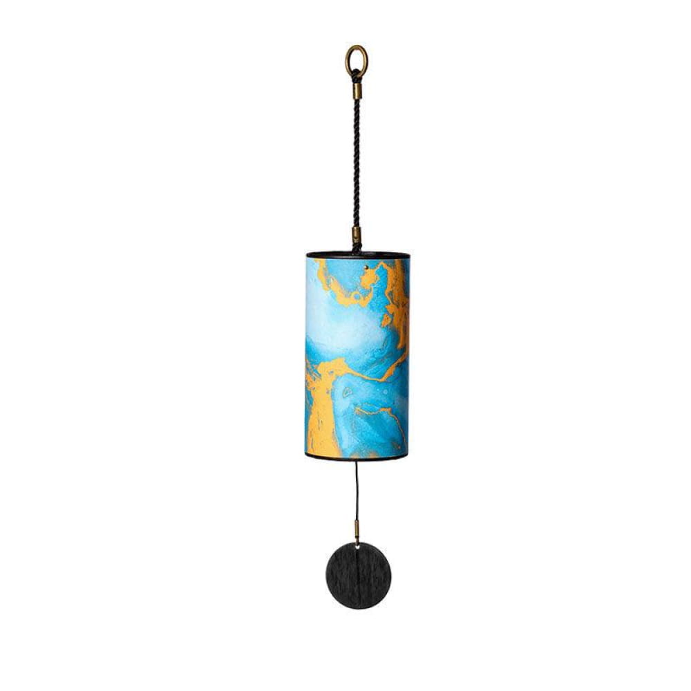 Bamboo 9-Tone Wind Chime: Dm B Em D Bm C Am Dm G Melodies - BLUE.9-3 (Energy Series) - Dm chord - D