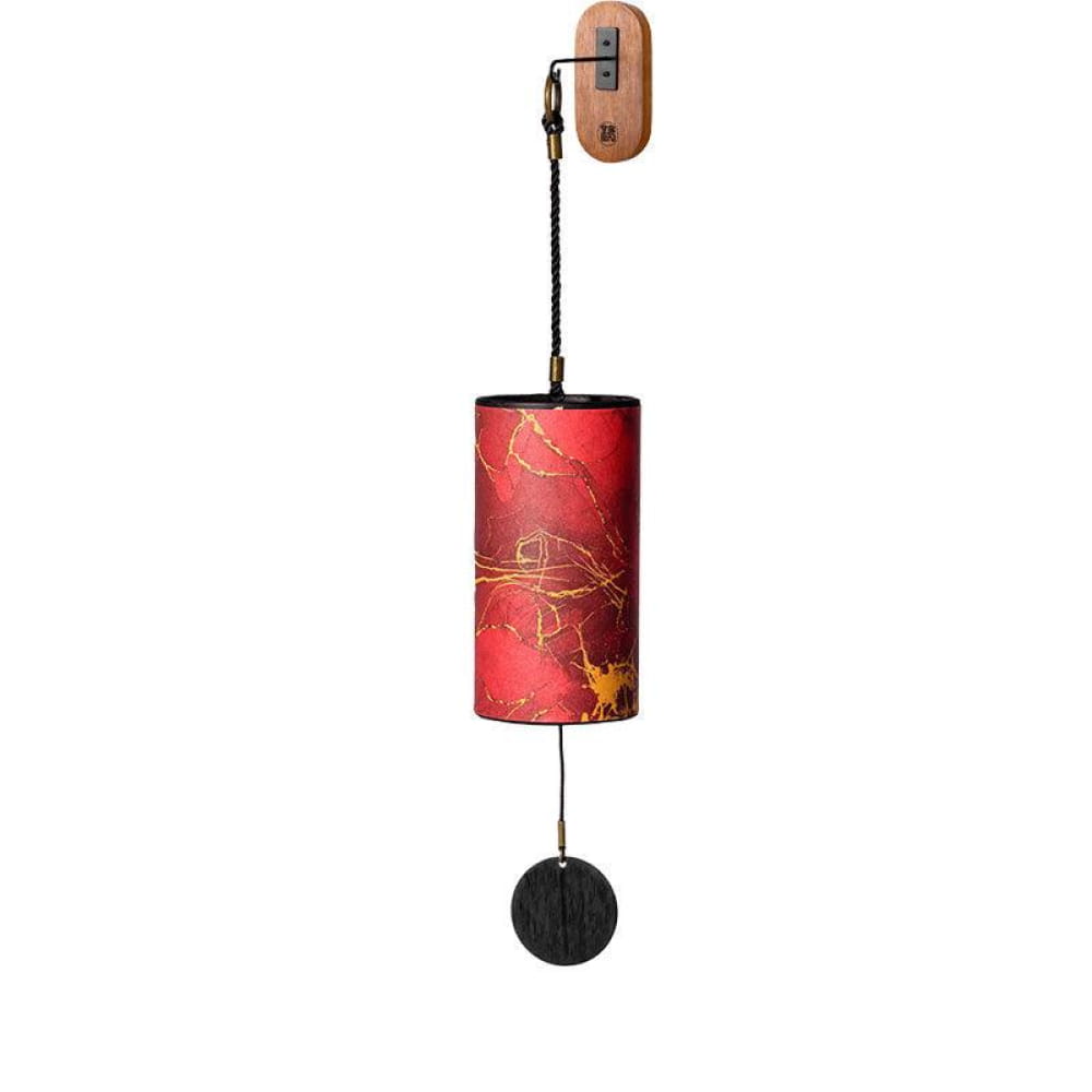 Bamboo 9-Tone Wind Chime: Dm B Em D Bm C Am Dm G Melodies - RED.9-4 (Energy Series) - G chord - G B