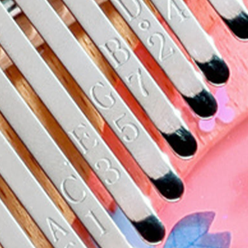 Piano à pouce Kalimba en bois de hêtre à 17 touches pour la méditation