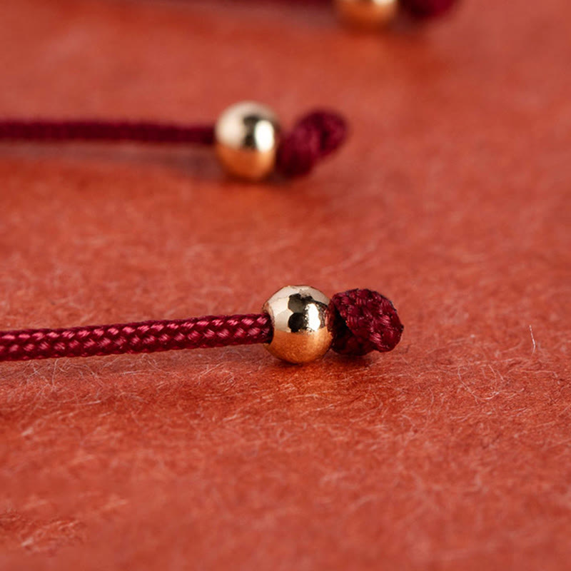 Garnet Cinnabar Pixiu Bracelet for Calm and Blessings