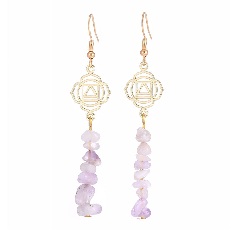 Zen Cairn Citrine Confidence Earrings for Healing